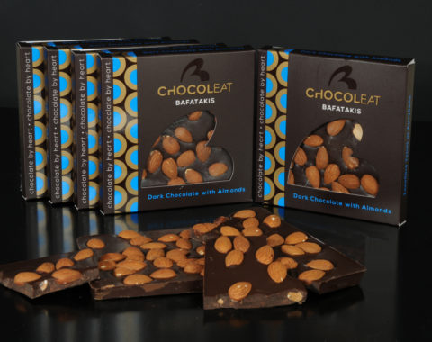 ChocolEat dark chocolate with almonds 90gr