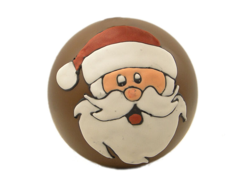 Christmas ball with Santa Claus