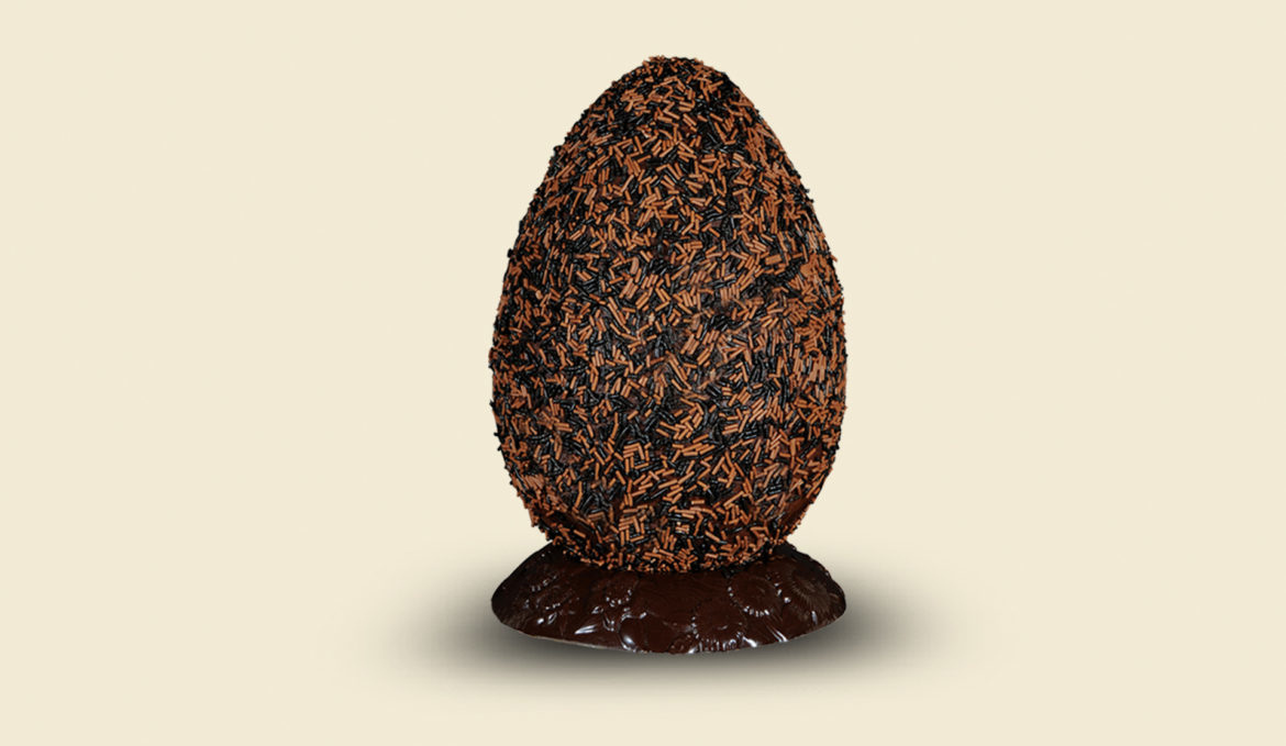 Easter egg with truffle 450 gr.