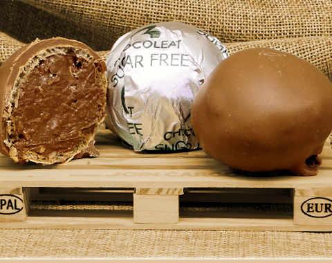Wrapped Roche milk sugar free chocolate - bafatakis