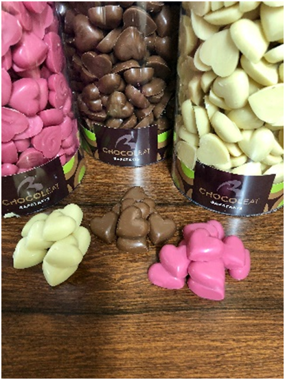 Chocoleat Mini Hearts 4 gr